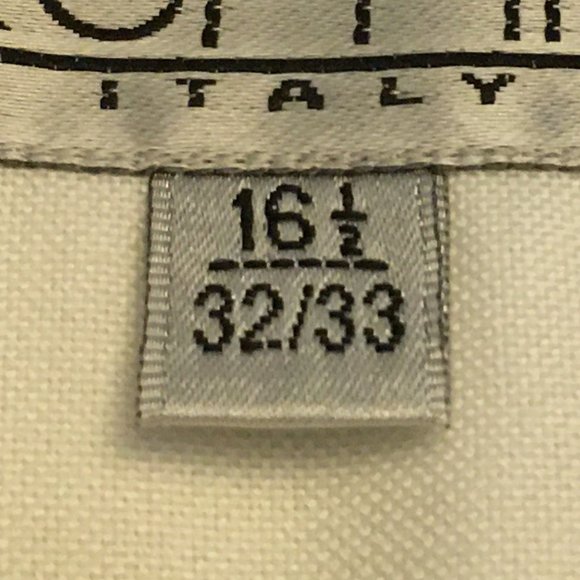 GIANFRANCO RUFFINI White Dress Shirt   NWT! - Picture 11 of 12